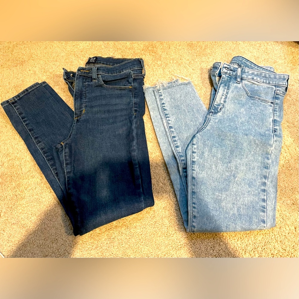 USED Lot Gap Skinny Jeans Size 8